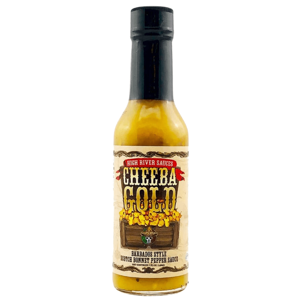 High River Sauces Cheeba Gold Hot Sauce 148ml - Soosikauppa