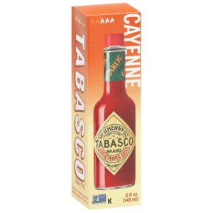 Tabasco Cayenne Garlic Hot Sauce 148ml