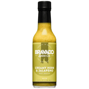 Bravado Creamy Herb & Jalapeno Hot Sauce 148ml