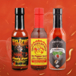 Soosikaupan isänpäivähaaste Isä. vs. Soosi, joka sisältää kolme erilaisen tulisuuden chilikastiketta tyylikkäässä lahjapakkauksessa.