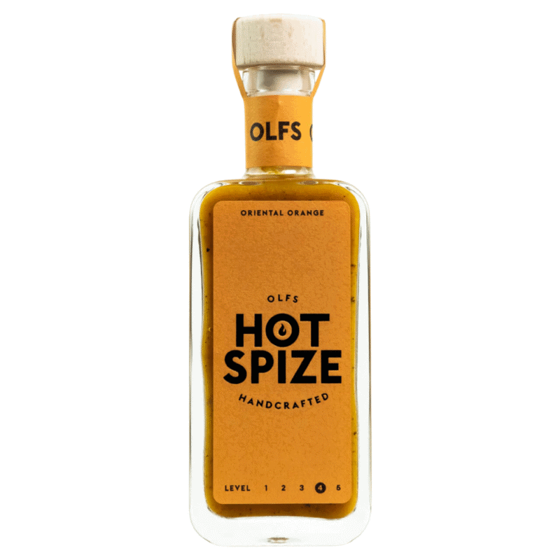Olfs Hot Spize Oriental Orange Hot Sauce 100ml