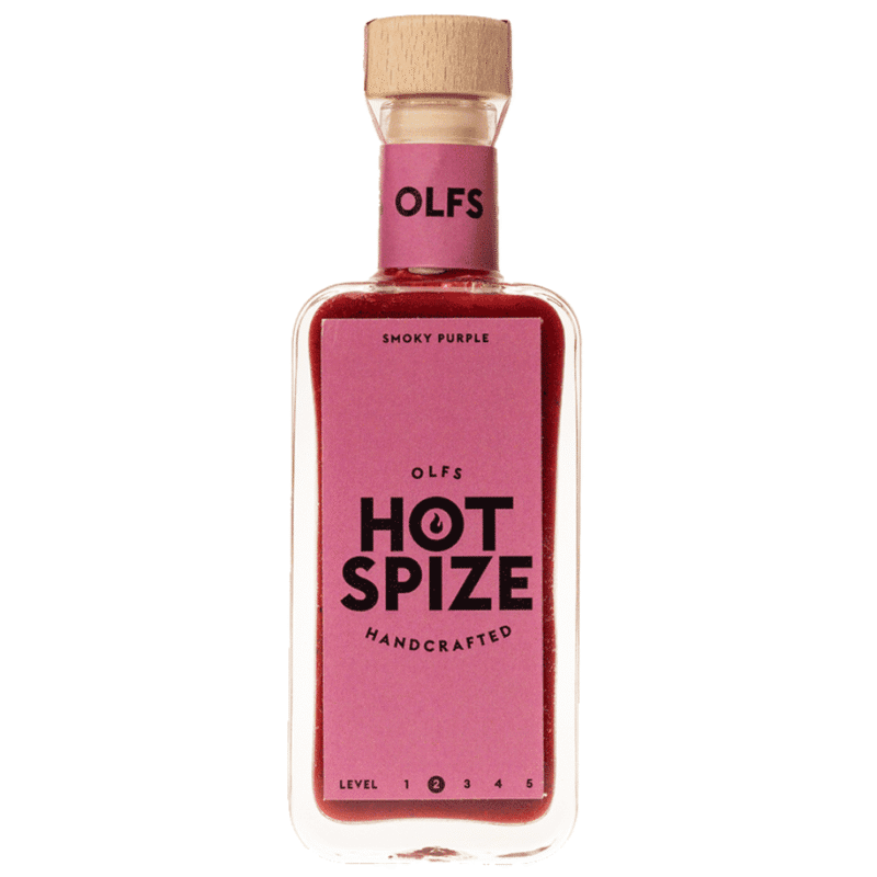 Olfs Hot Spize Smoky Purple Hot Sauce 100ml