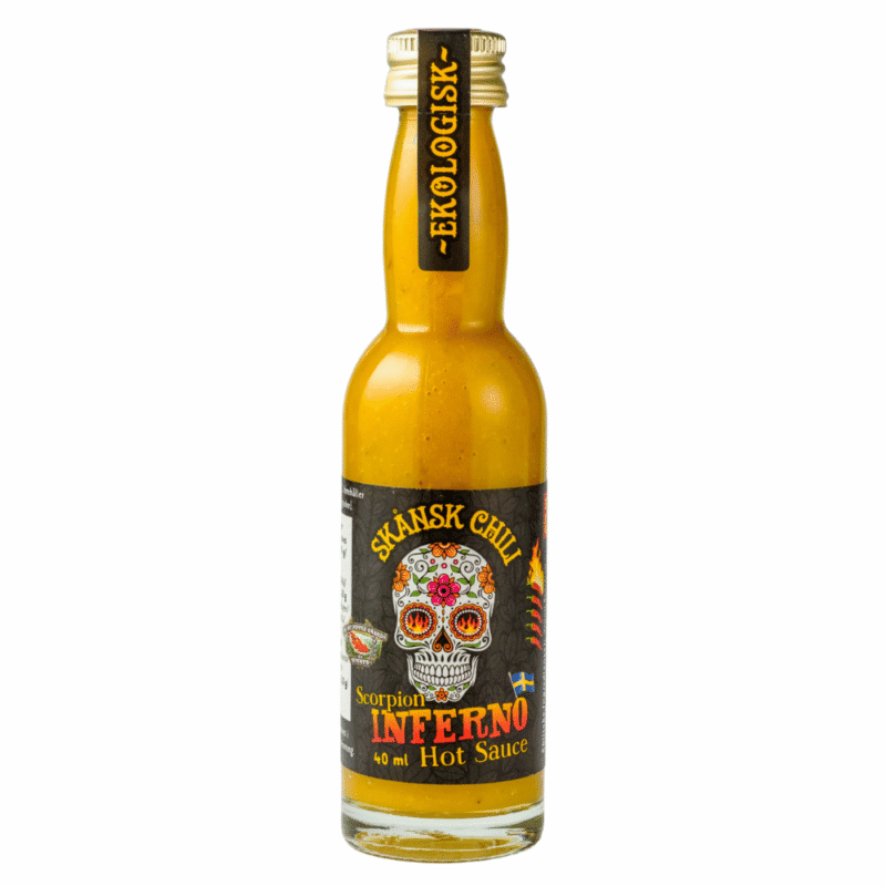Skånsk Chili Scorpion Inferno Hot Sauce 40ml