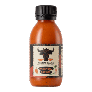 Kaunas Sauce Habanero Carrot Hot Sauce 125ml