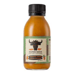 Kaunas Sauce Habanero Mango & Sea Buckthorn Hot Sauce 125ml