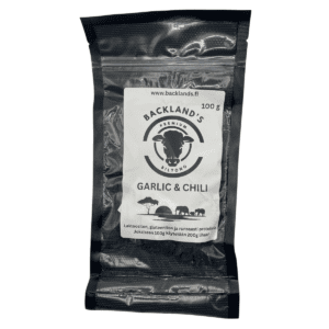 Backland's Garlic & Chili Biltong 100g