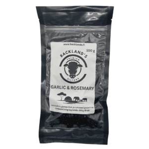 Backland's Garlic & Rosemary Biltong 100g