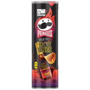 Pringles Hot Ones Los Calientes Barbacoa 156g