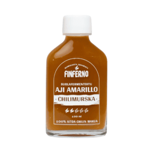 Finferno Aji Amarillo Suolafermentoitu Chilimurska 100ml