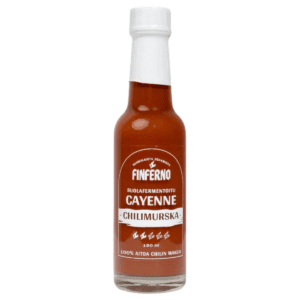 Finferno Cayenne Suolafermentoitu Chilimurska 150ml
