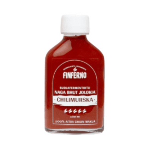 Finferno Naga Bhut Jolokia Suolafermentoitu Chilimurska 100ml