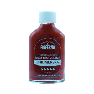 Finferno Naga Bhut Jolokia Suolafermentoitu Chilimurska 100ml