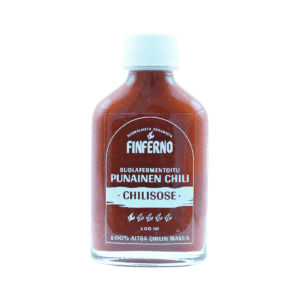 Finferno Punainen Chili Suolafermentoitu Chilisose 100ml