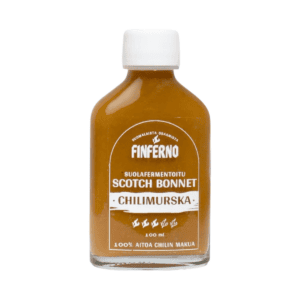 Finferno Scotch Bonnet Suolafermentoitu Chilimurska 100ml