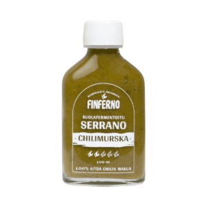 Finferno Serrano Suolafermentoitu Chilimurska 100ml